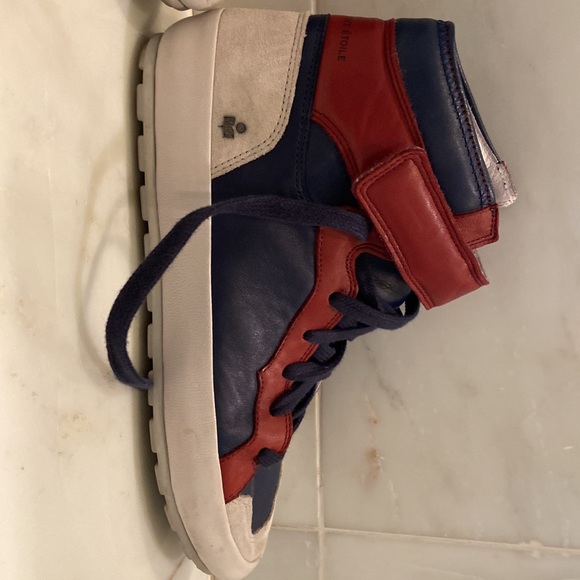 Isabel Marant Etoile leather high top sneakers - Picture 3 of 10